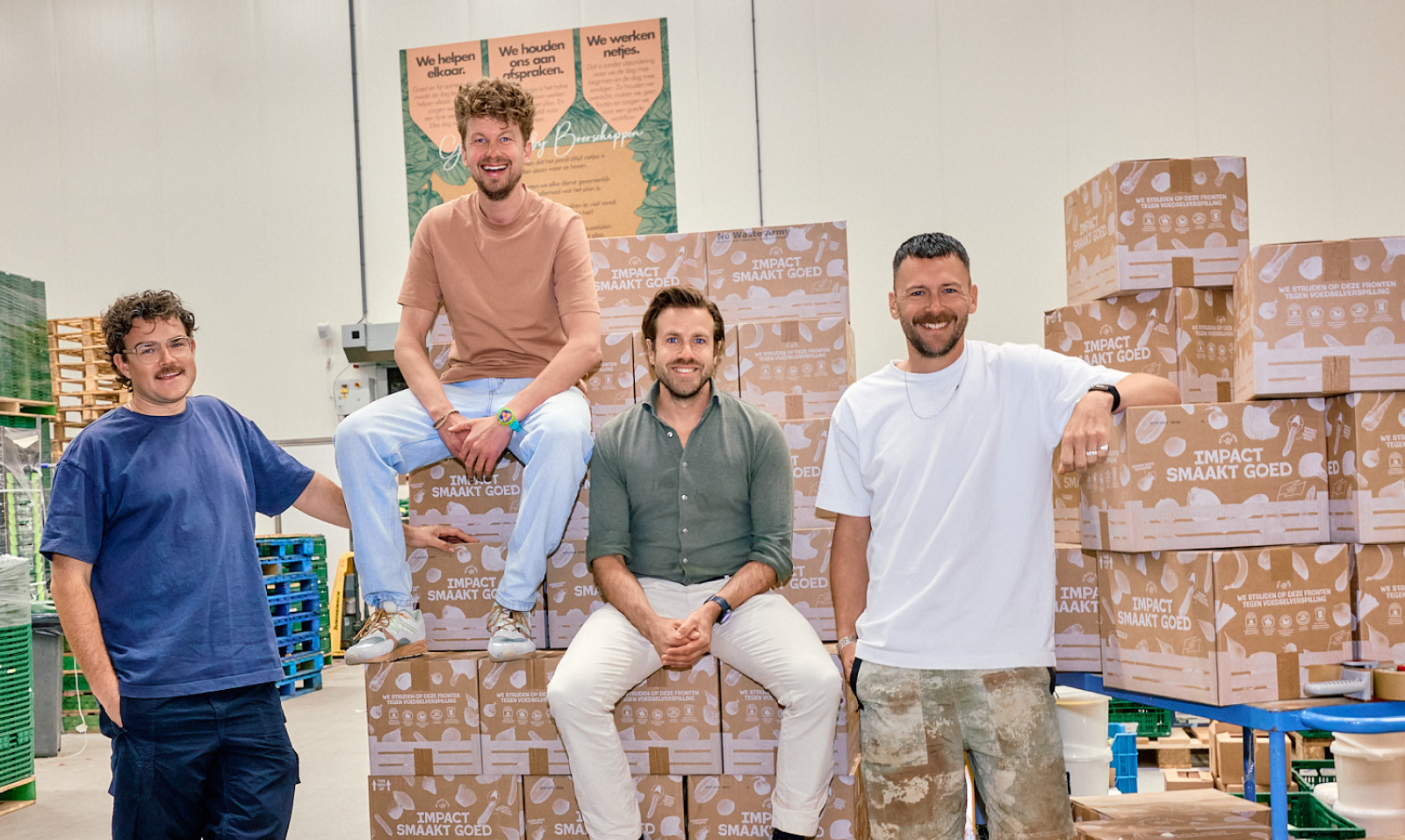 Boerschappen en No Waste Army werken samen tegen voedselverspilling