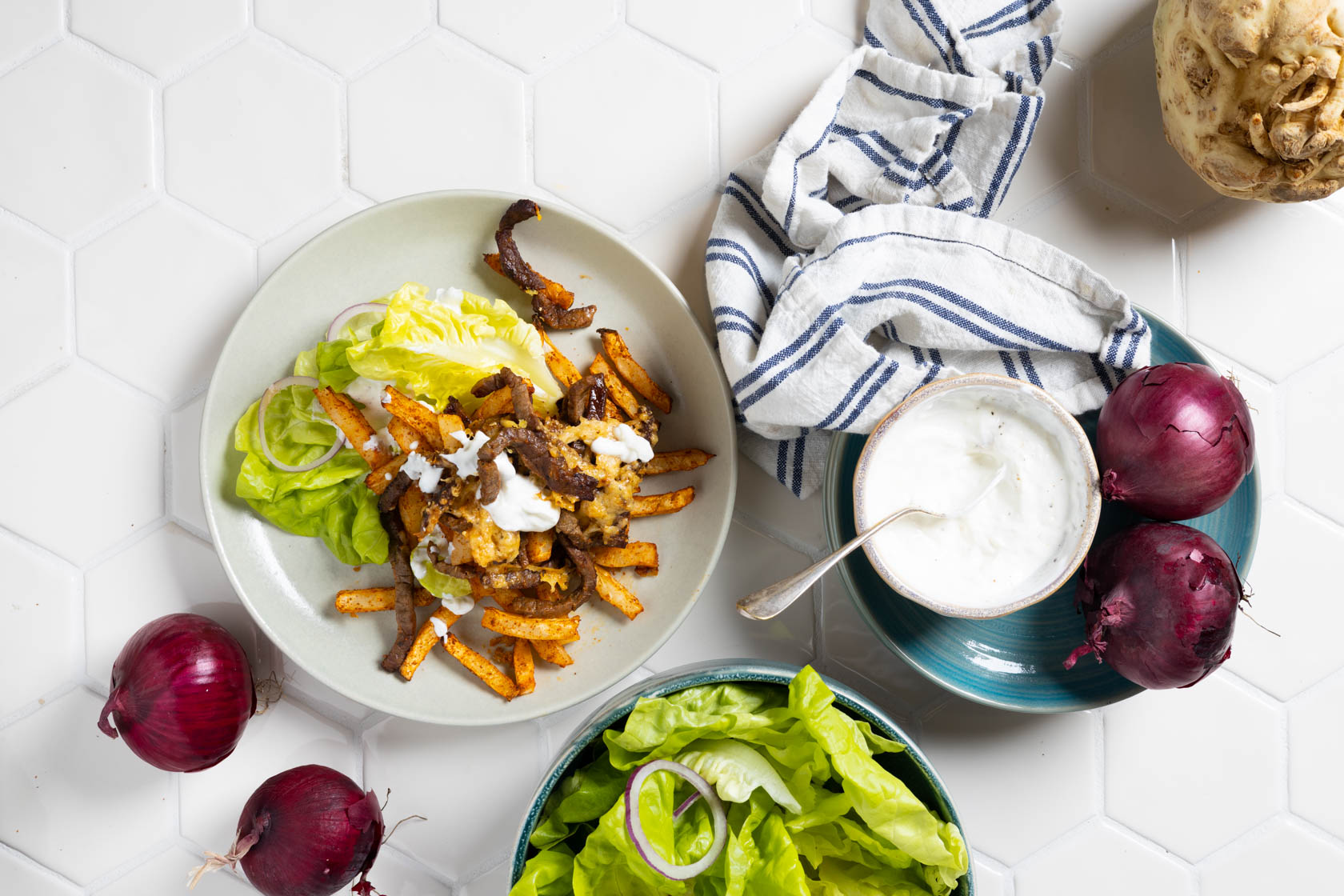 Seizoensbox | Kapsalon met runderreepjes