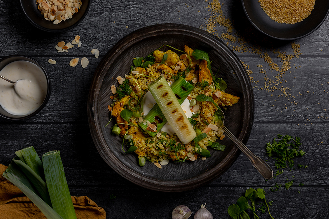 GEMAK VVV | Marokkaanse bulgur met kip, citroenhangop