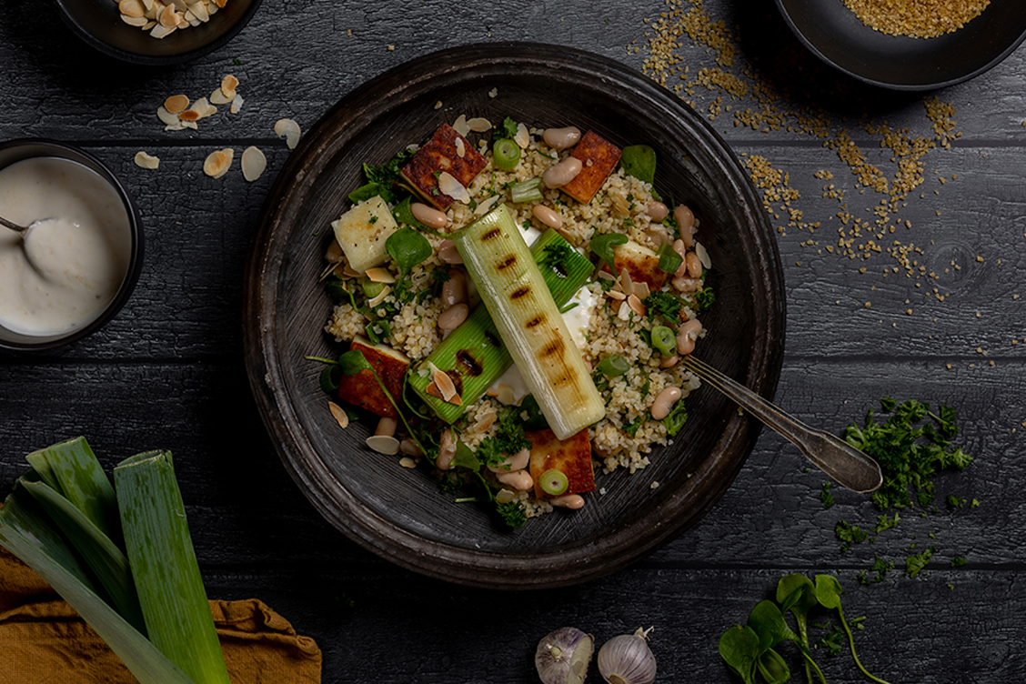 Seizoensbox VEGA | Bulgur met citroenhangop