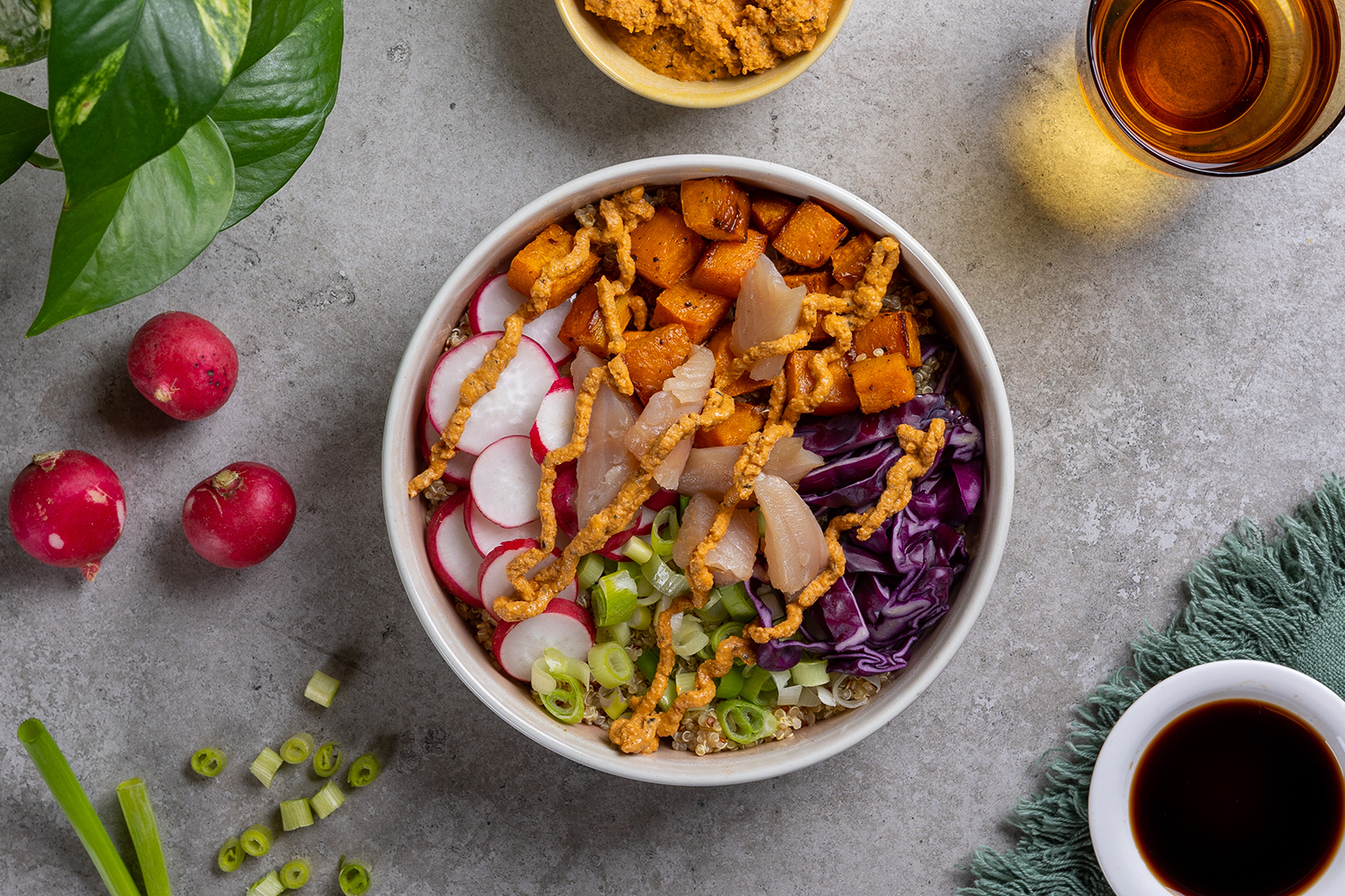 Seizoensbox| Kleurrijke buddha bowl