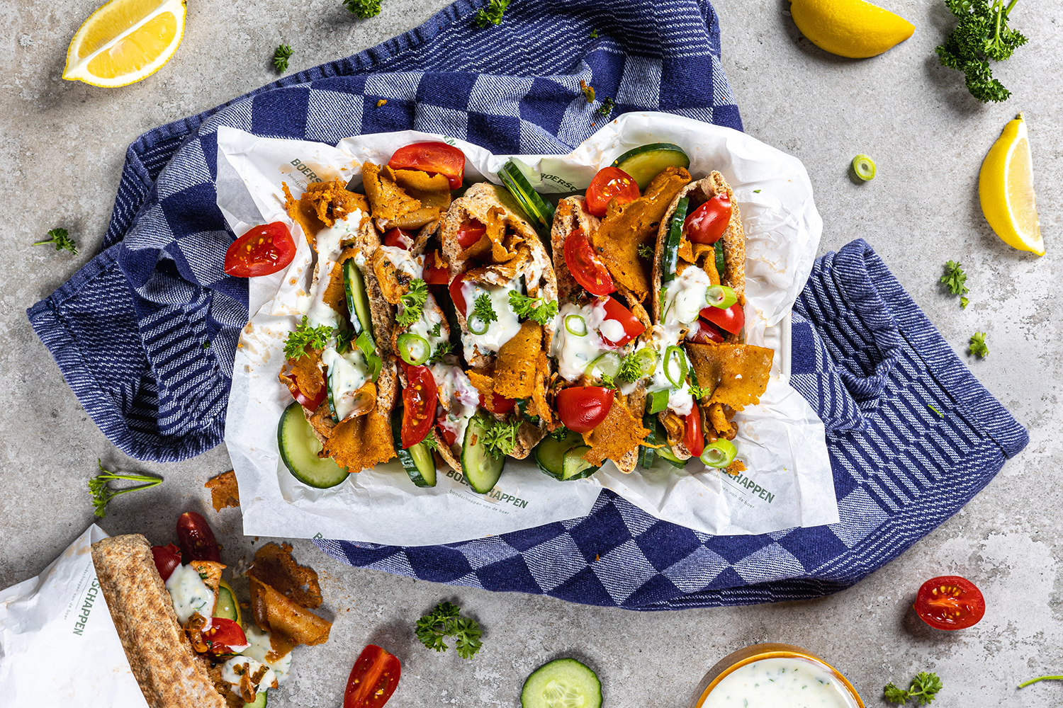 Pita vegan kebab - oud