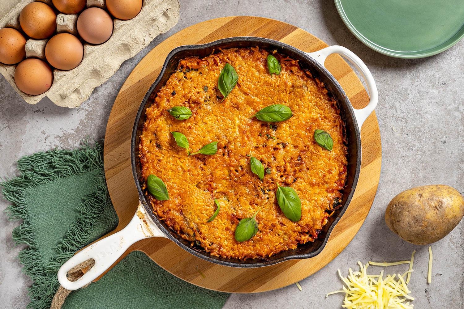 Feestelijke fritatta