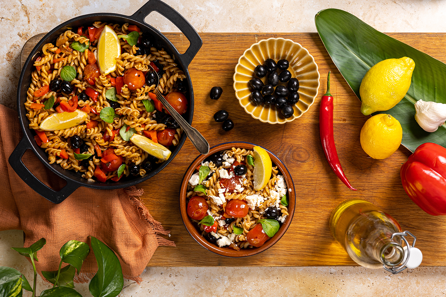 Mediterraanse pasta