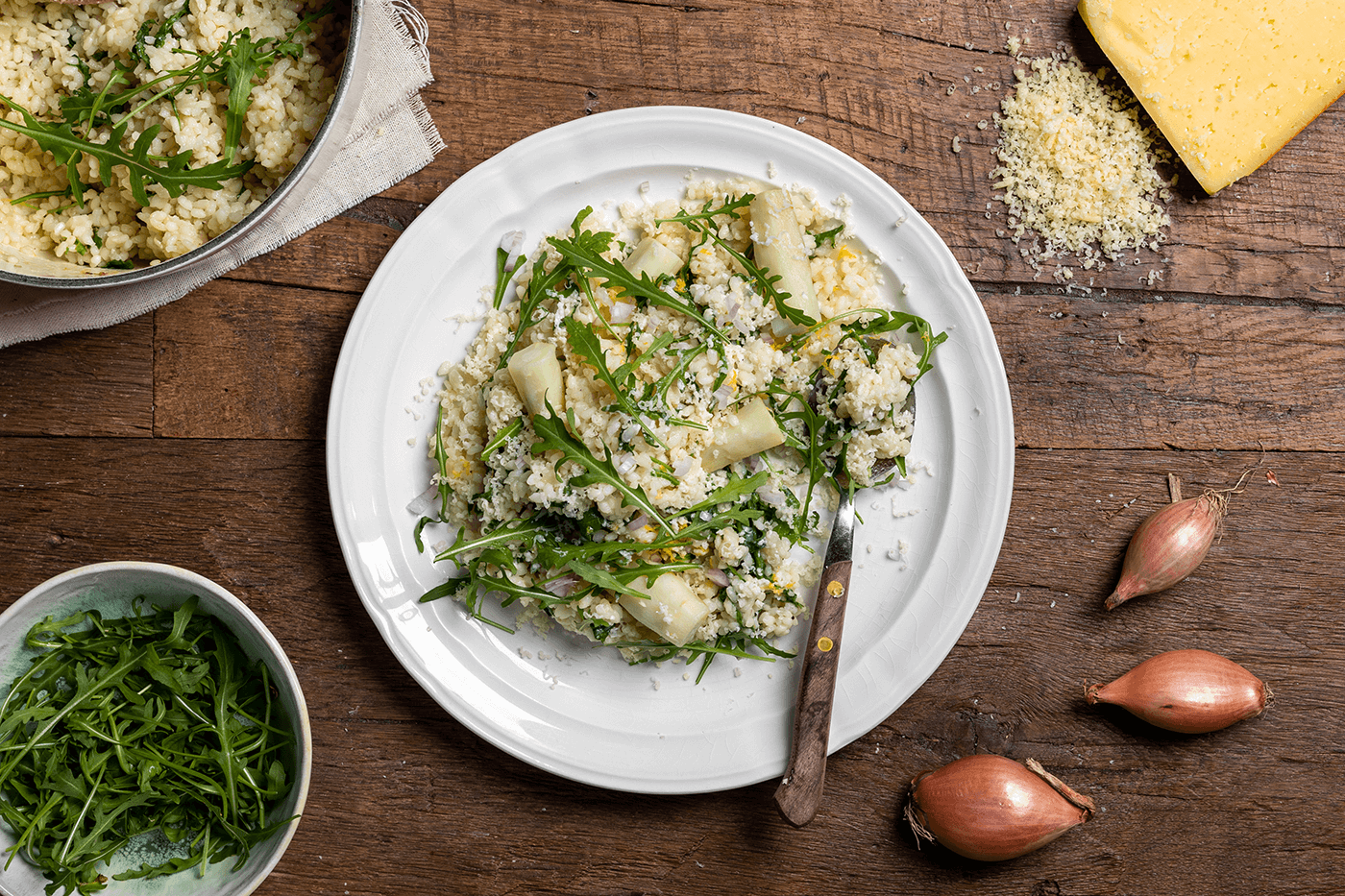 Risotto met schorseneren