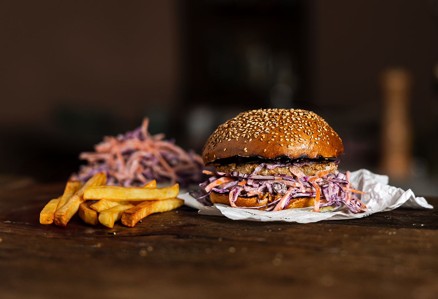 Broodje pompoenburger