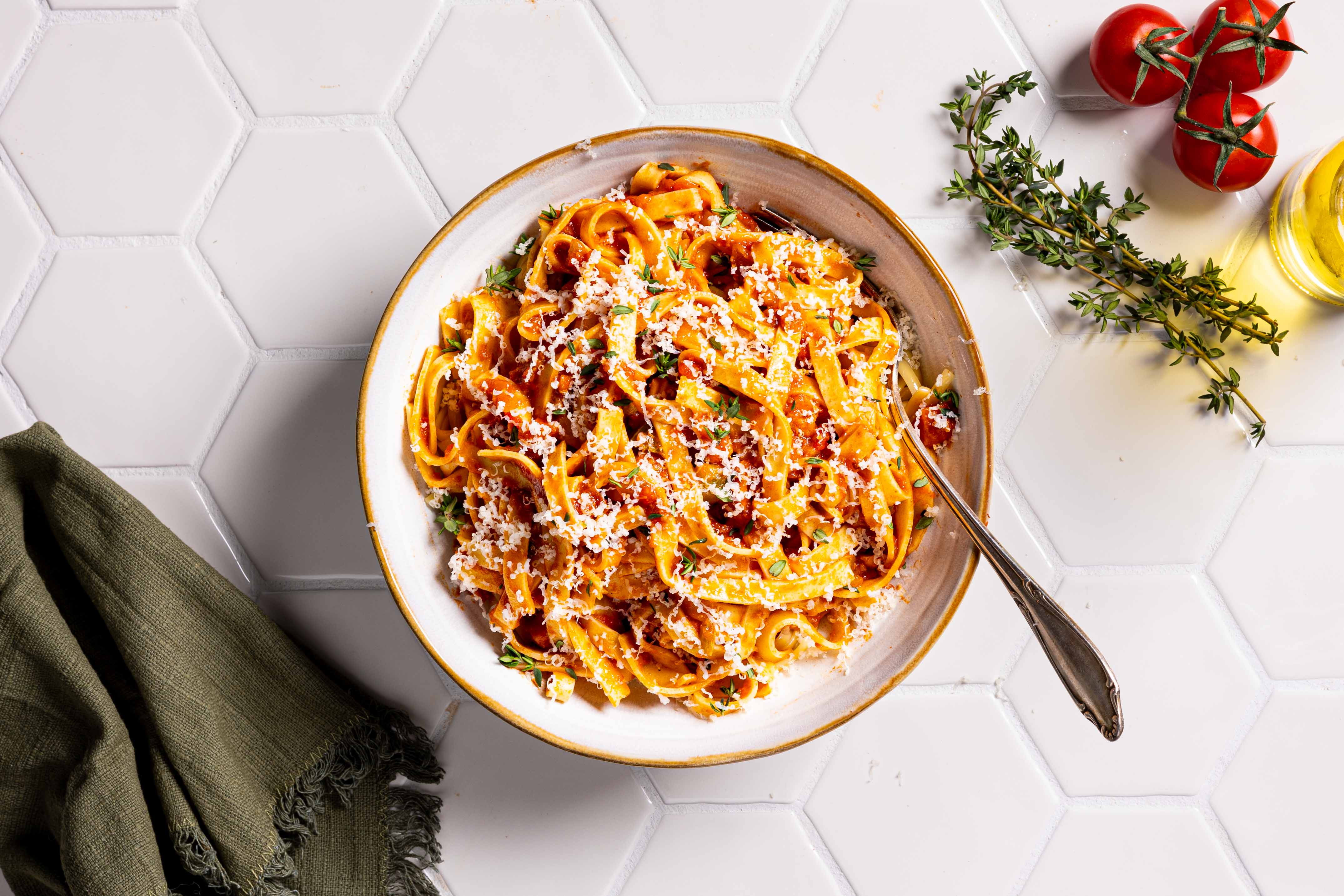 Tagliatelle bolognese