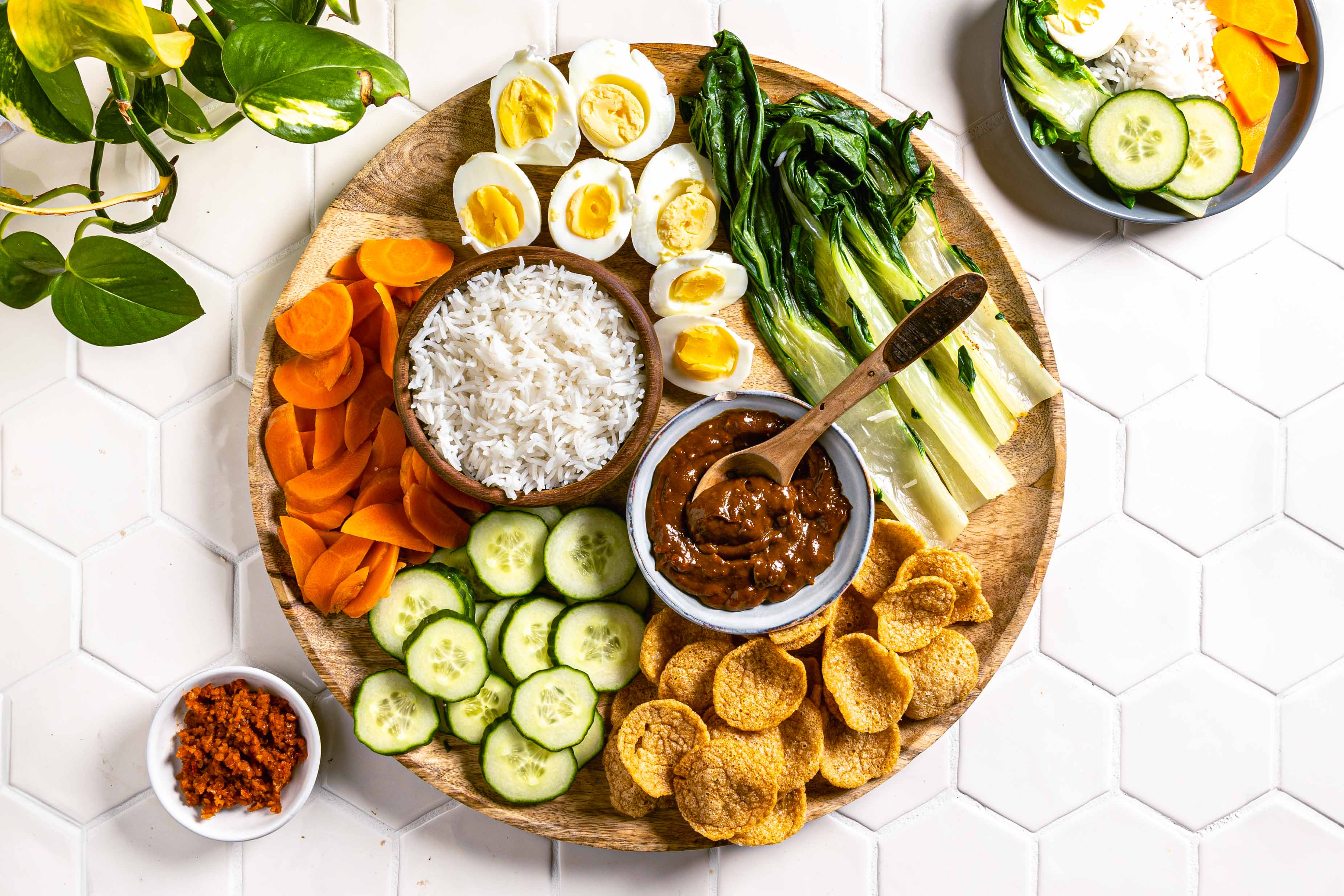 Gado Gado met pindasaus