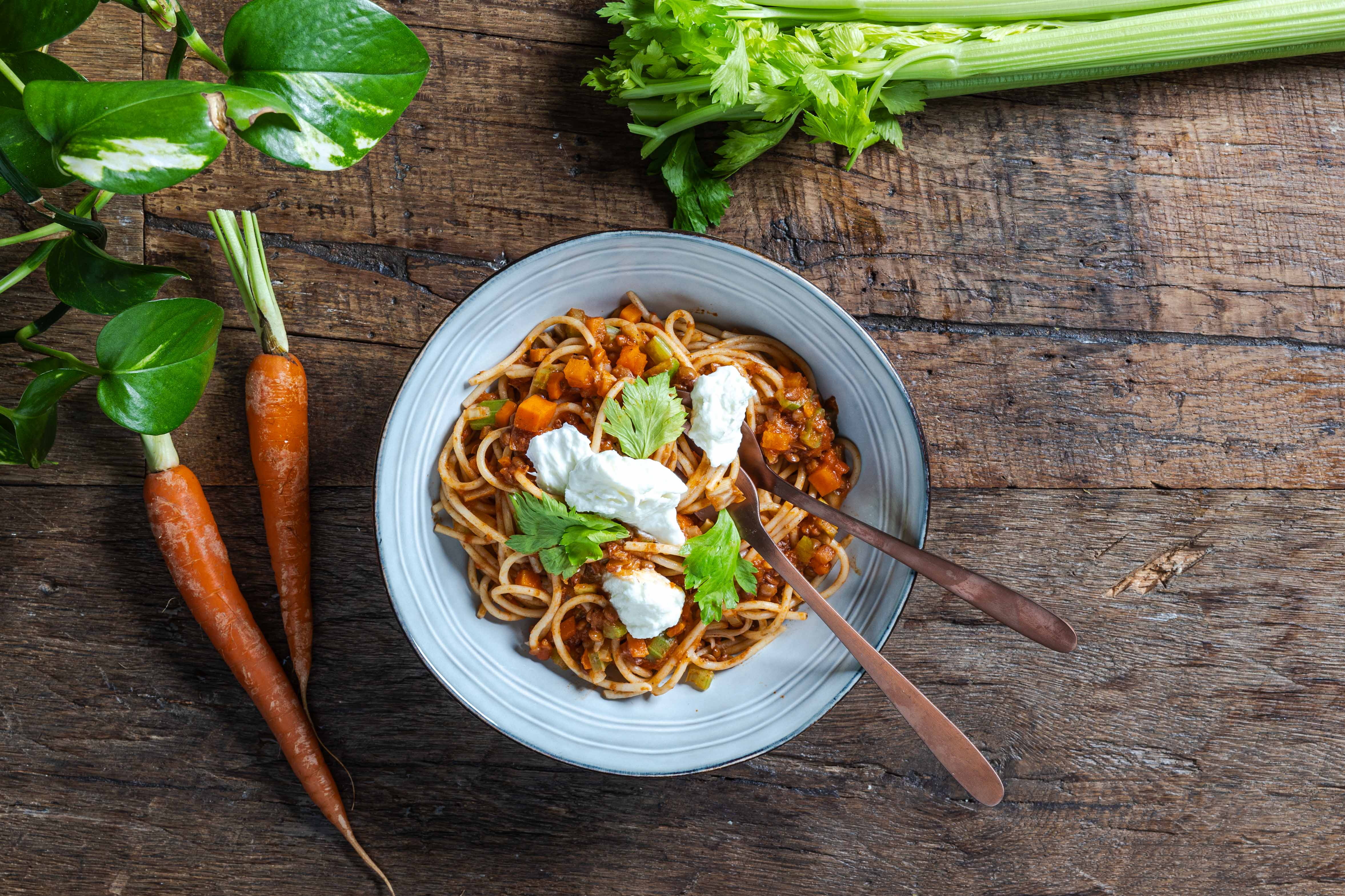 Vega spaghetti bolognese