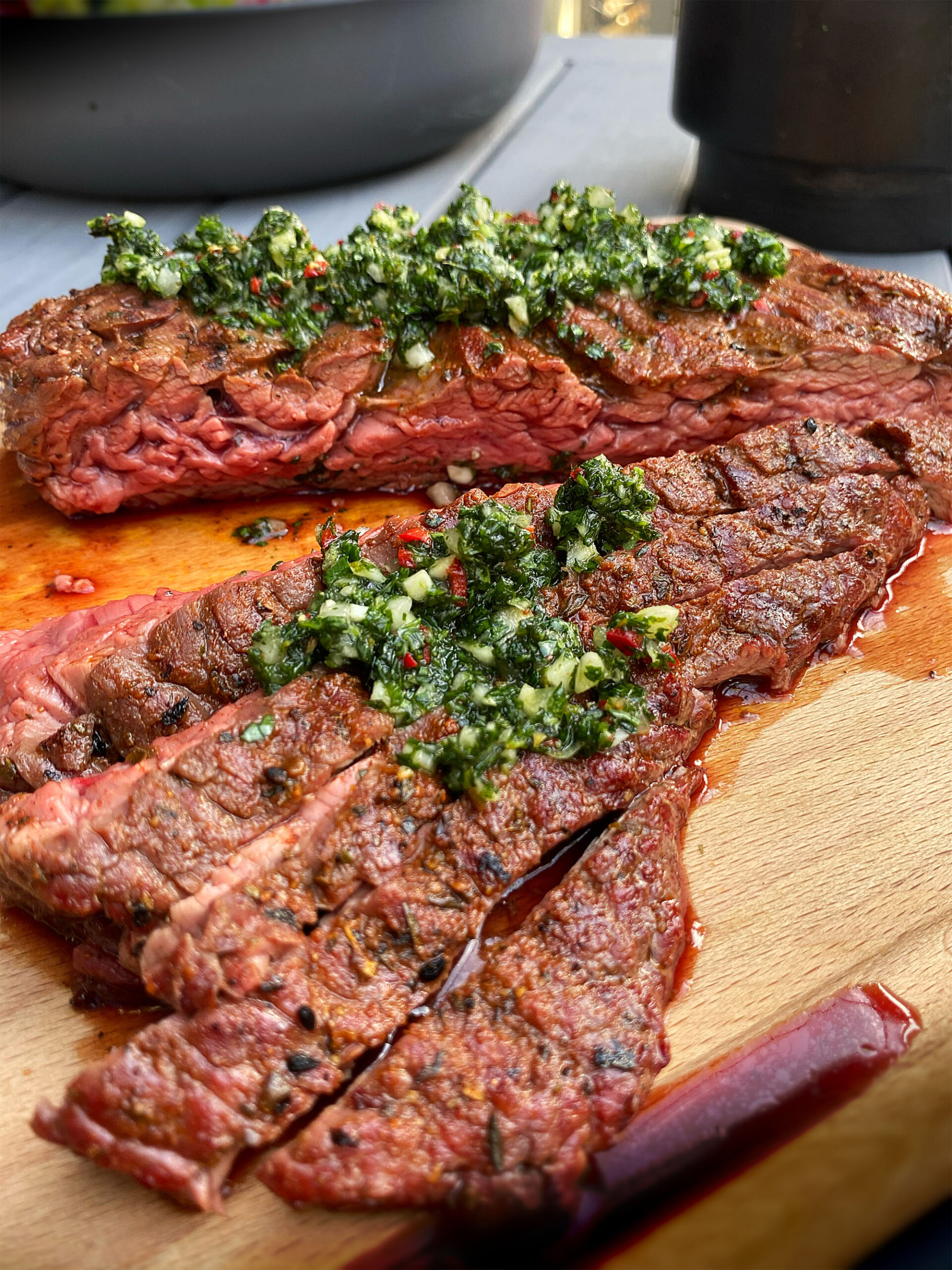 Bavette met chimichurri
