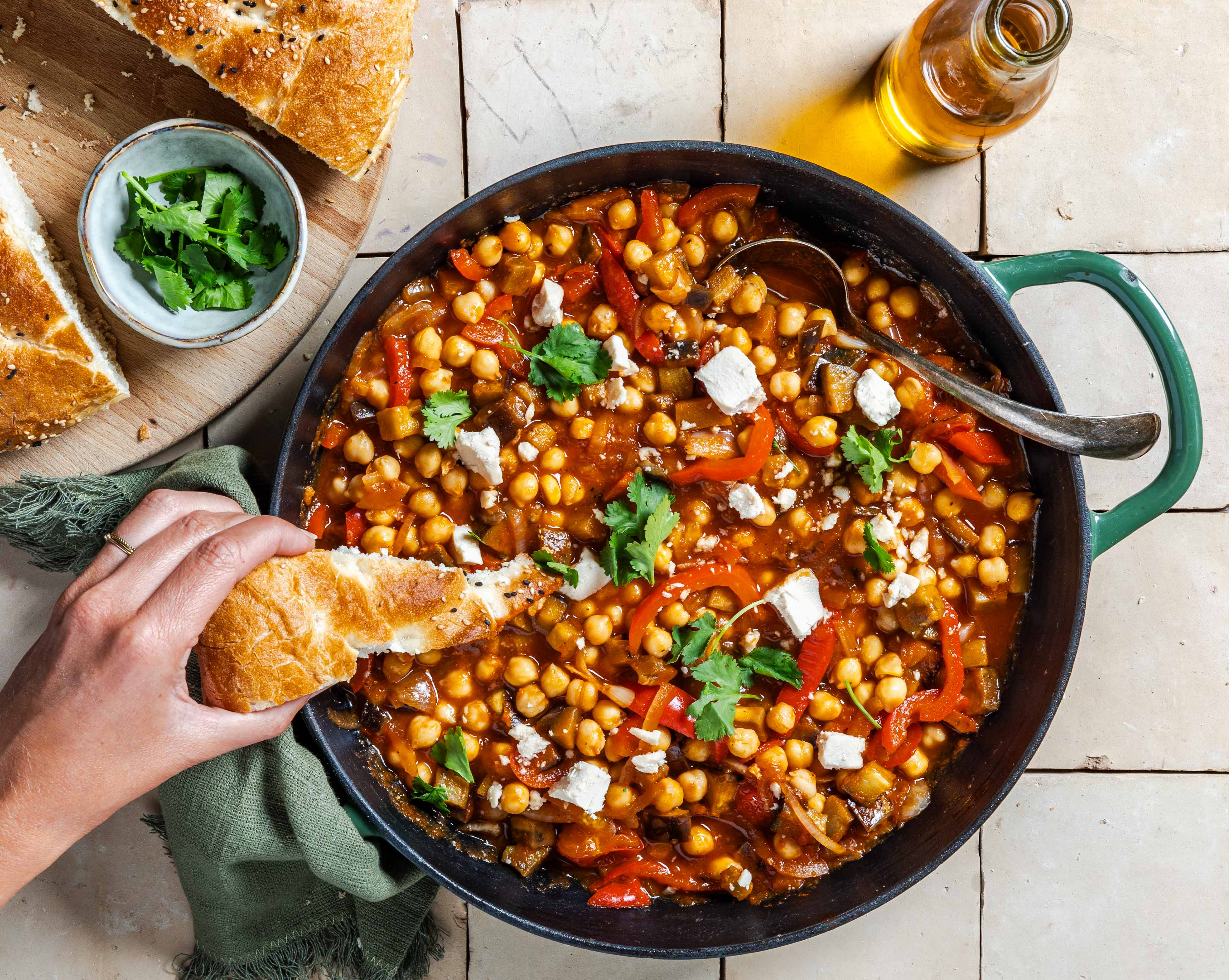 Vegan shakshuka met