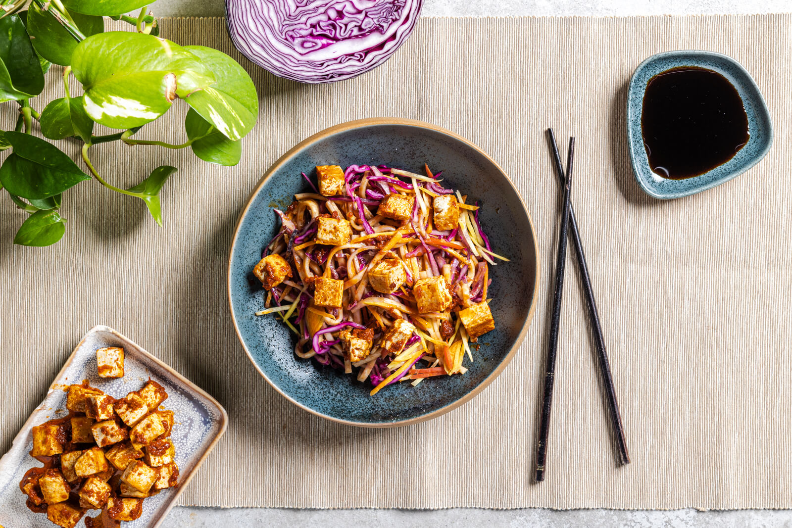 Thaise noedelsalade