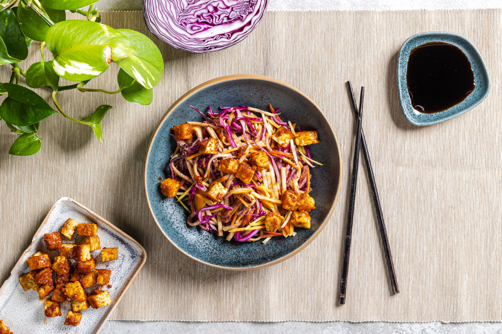 Thaise noedelsalade