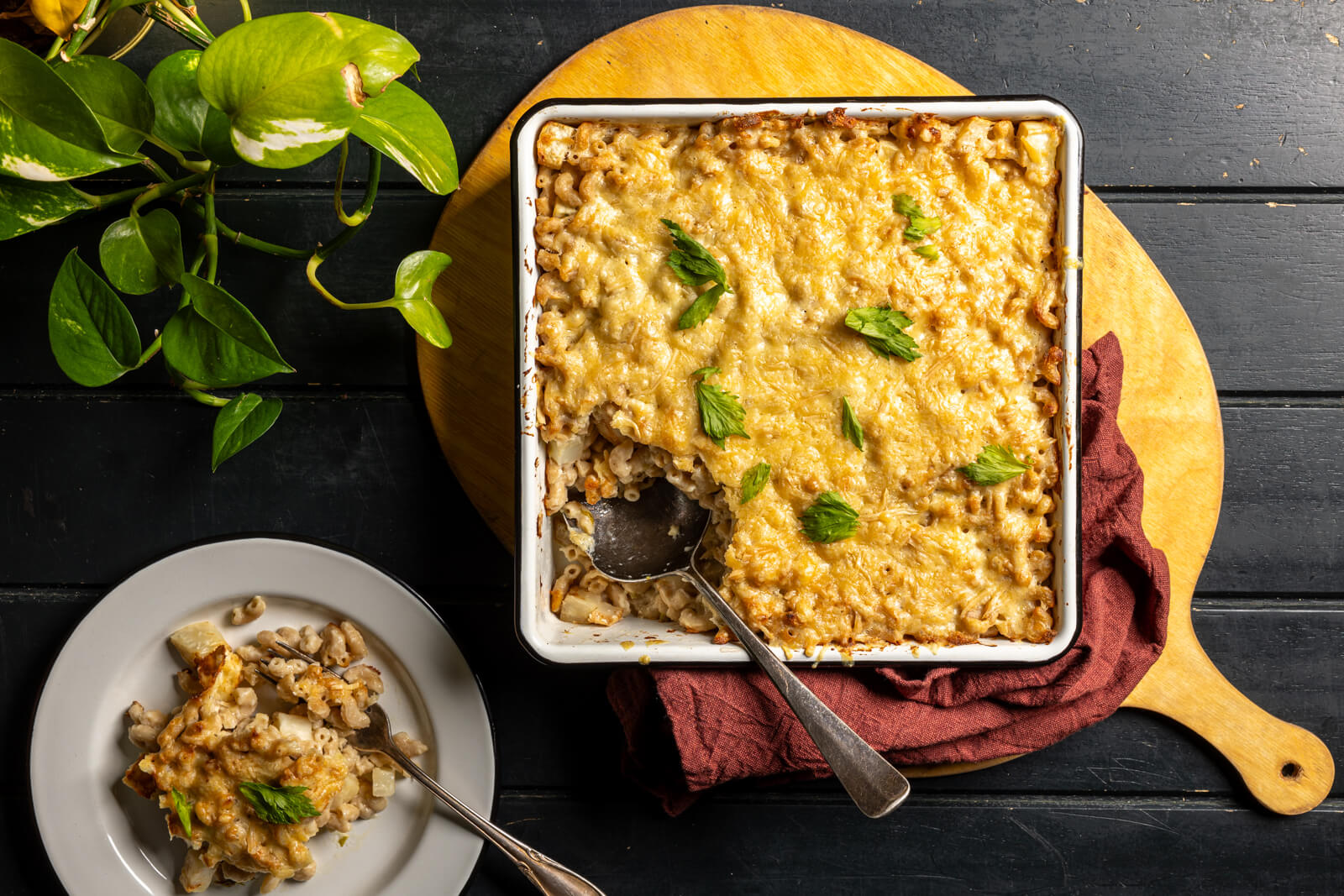 Mac&Cheese met knolselderij