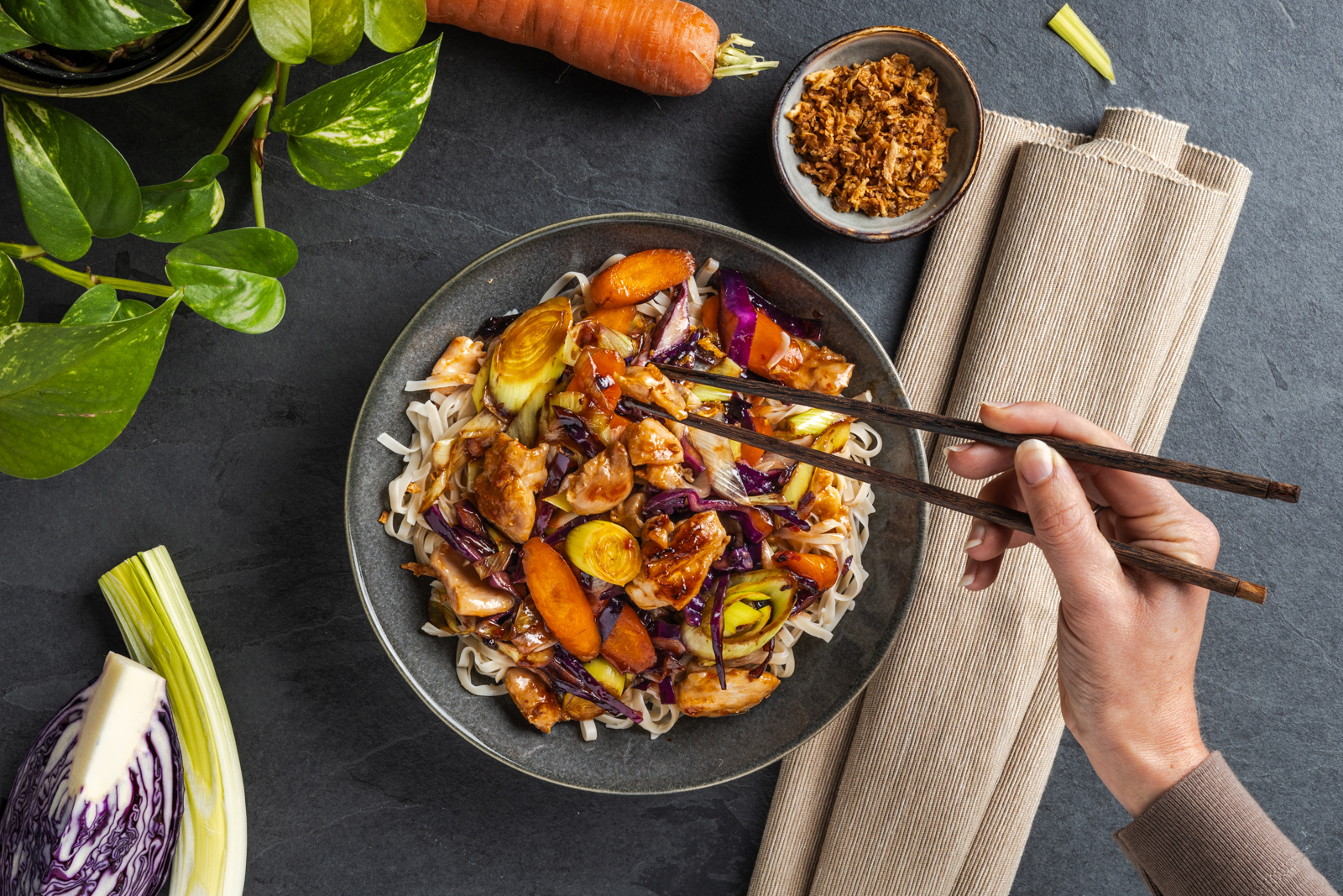 Sweet & Sour rijstnoedels