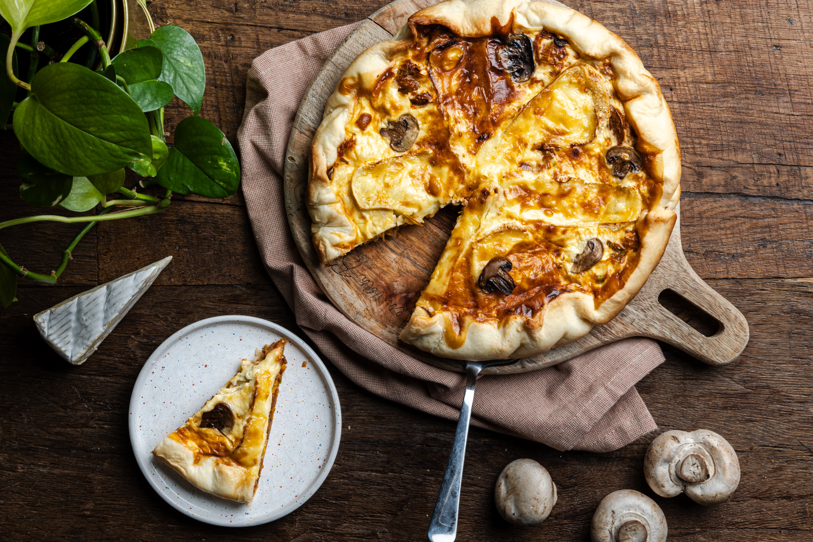 Brie Quiche