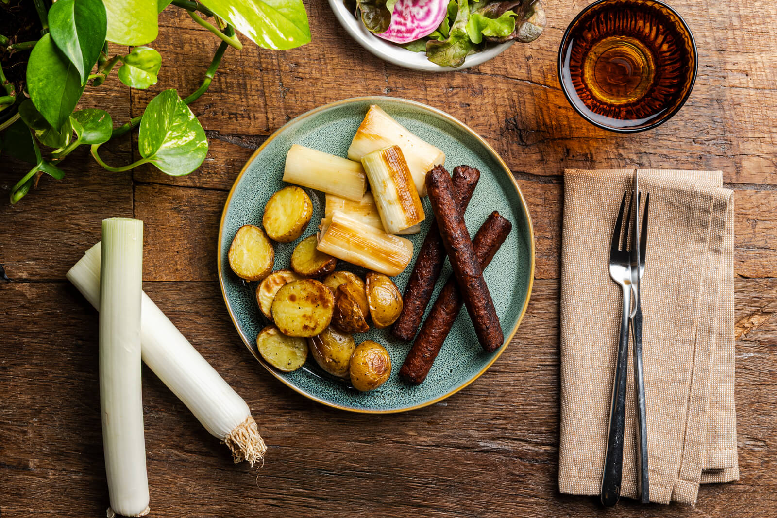Paddenstoelen-merguez met kriel