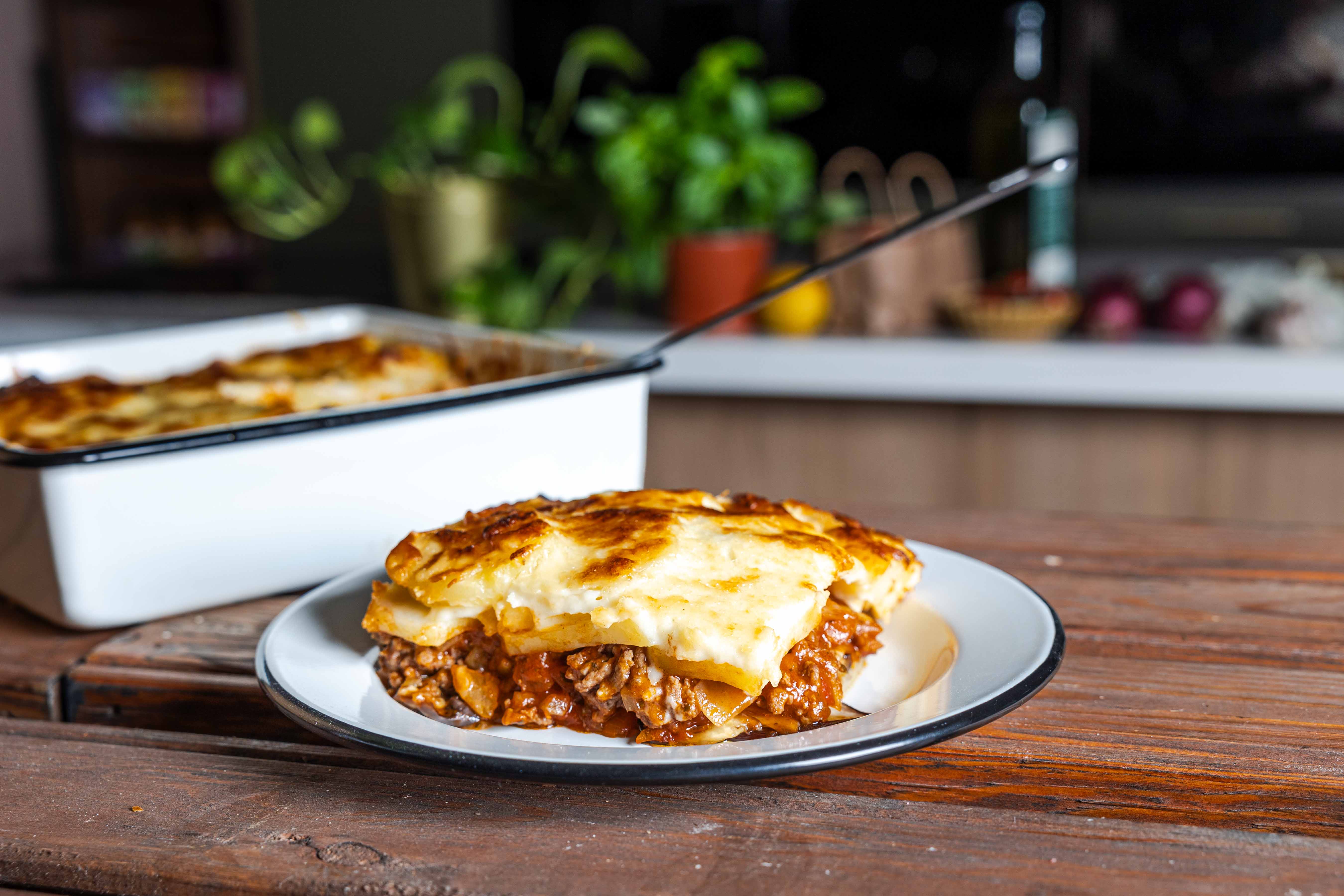 Moussaka met rundergehakt