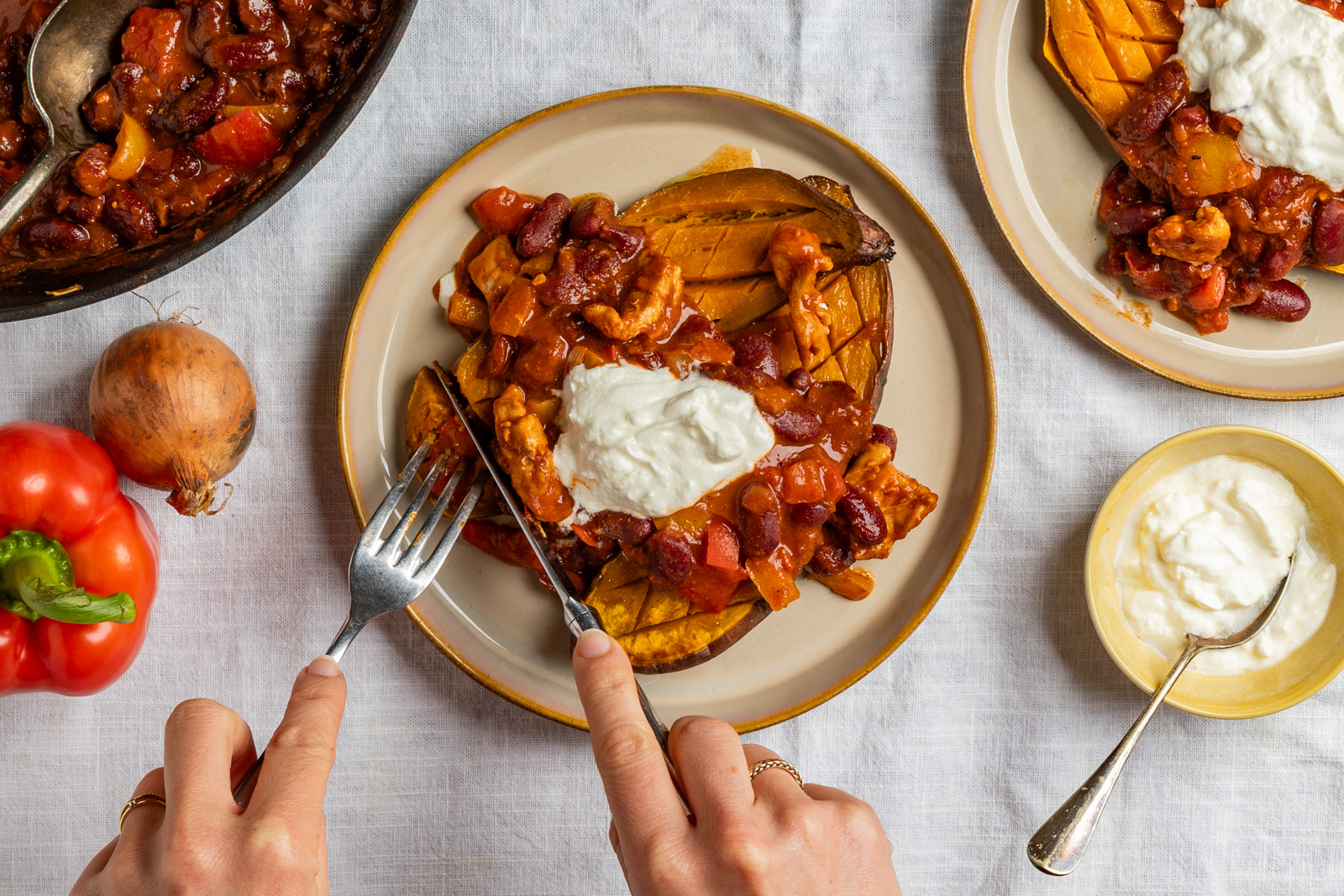 Chili con pavo