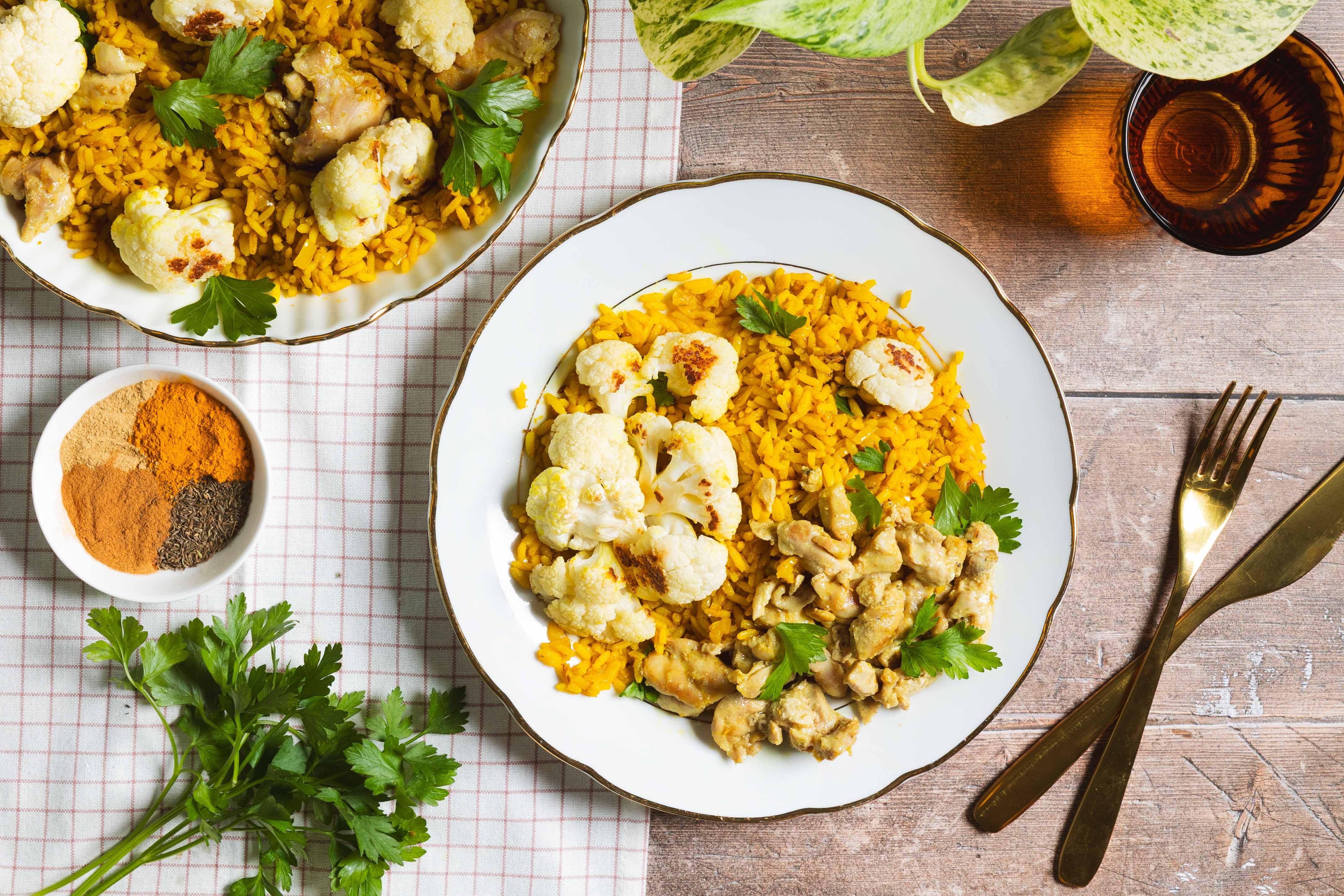 Pilaf met kip