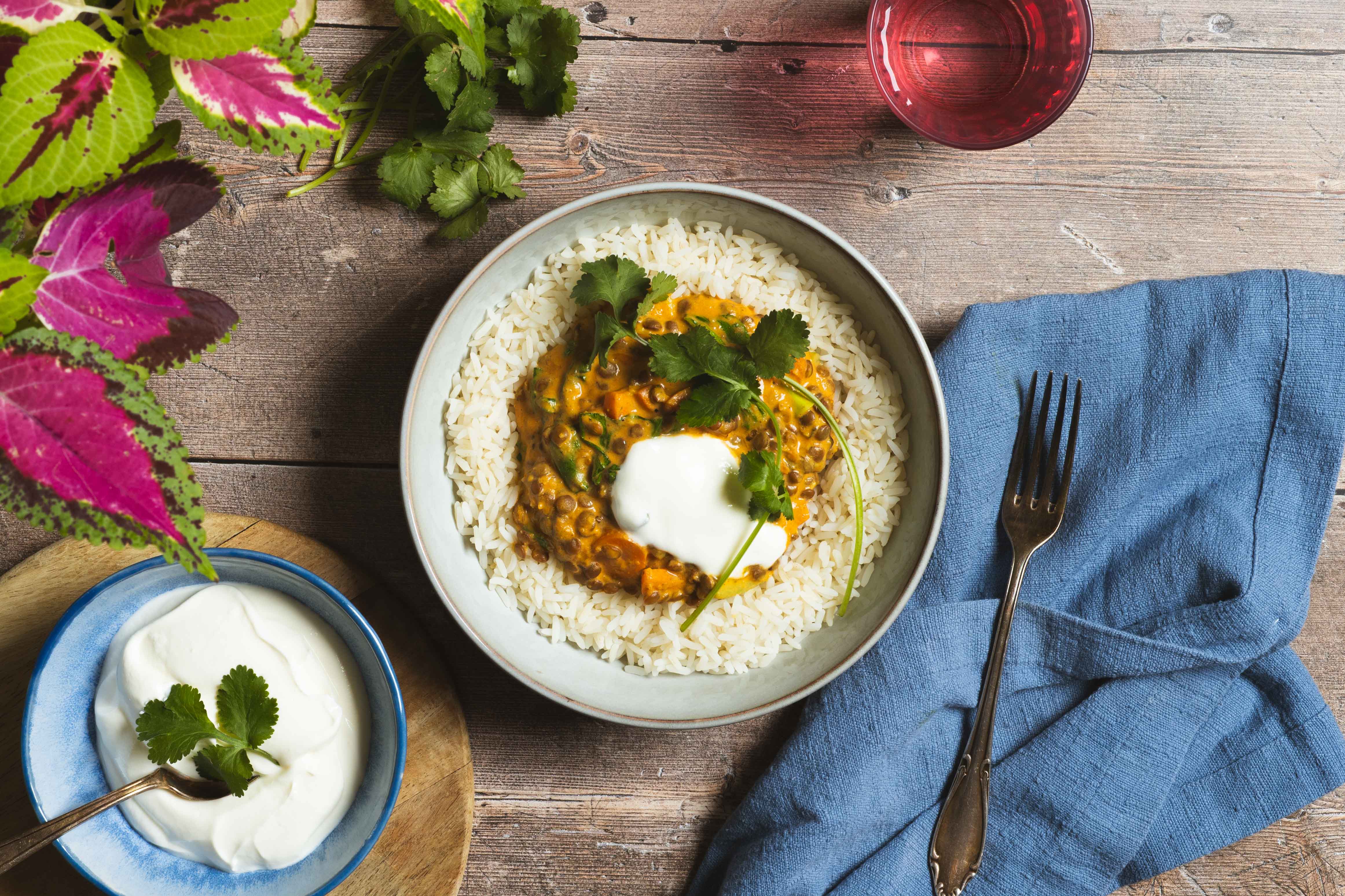 Linzencurry tikka masala