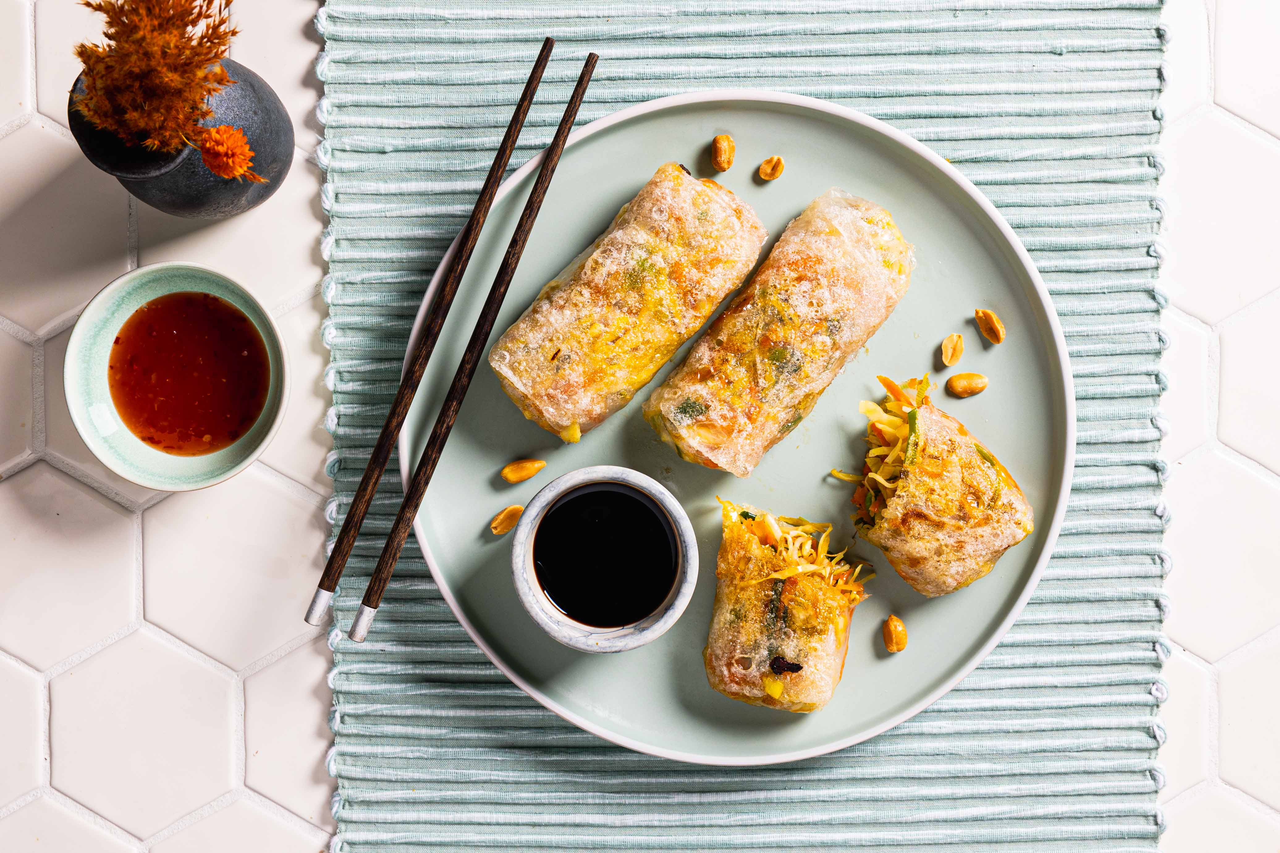 Rijstvel-loempia’s