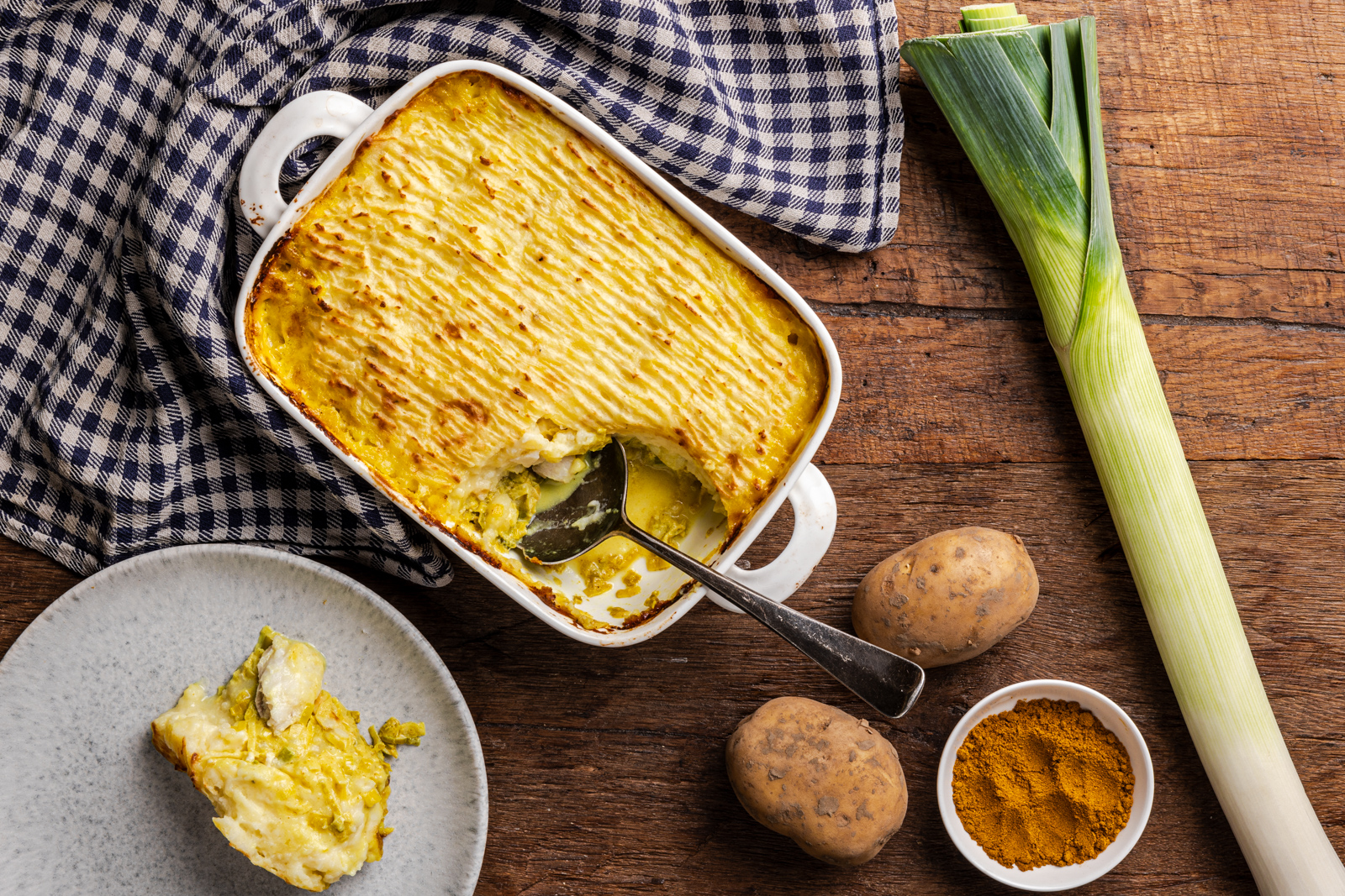 Ovenschotel met botfilet