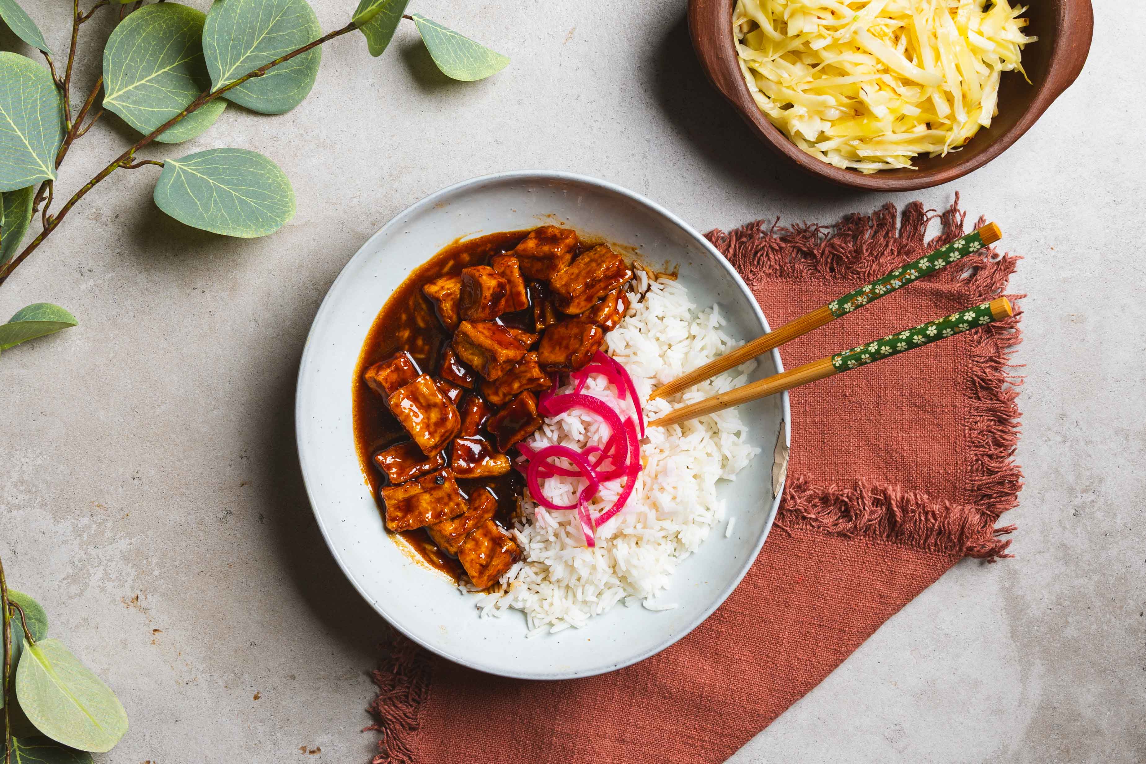 Tofu teriyaki