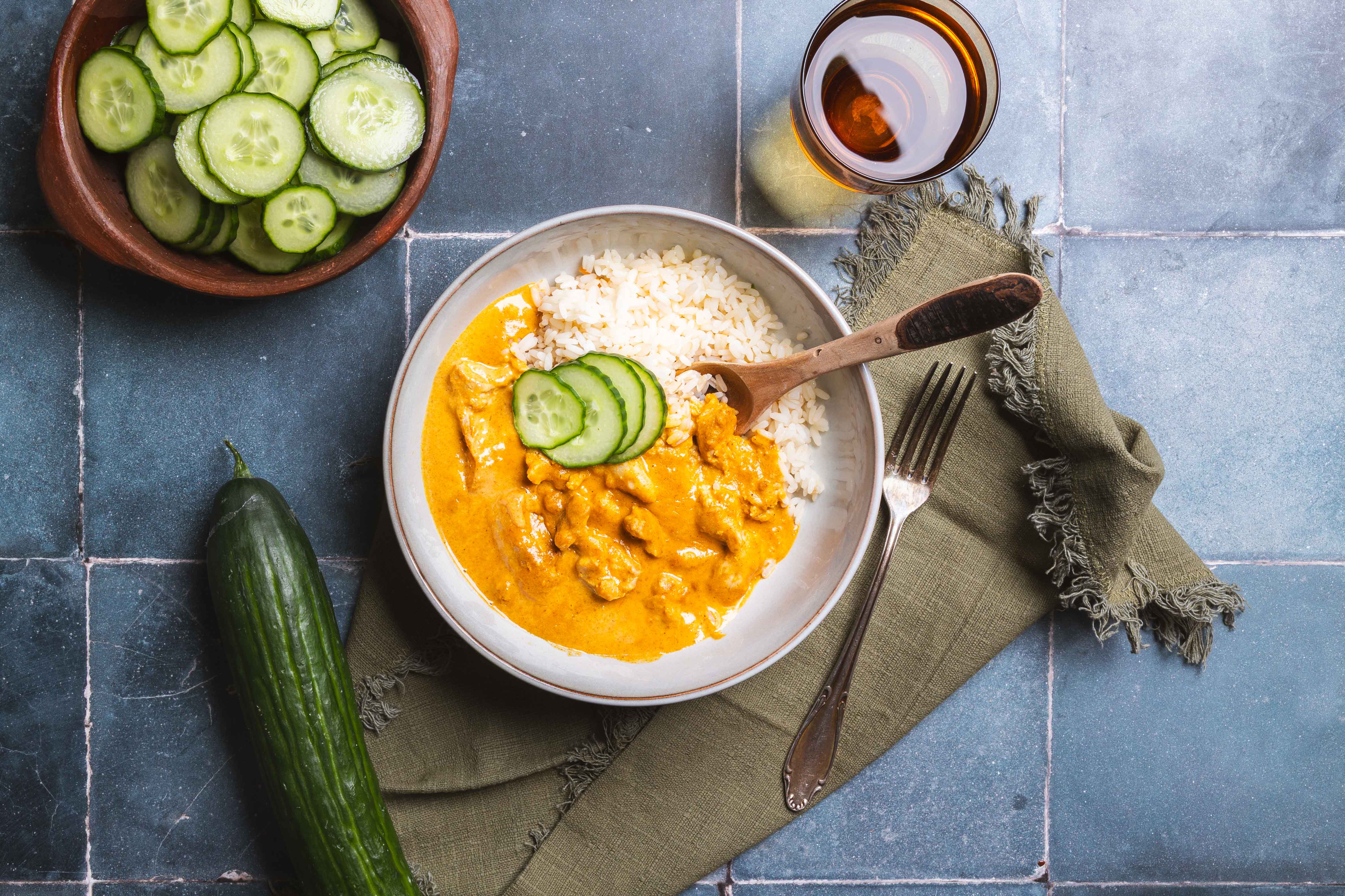 Massaman curry met kip